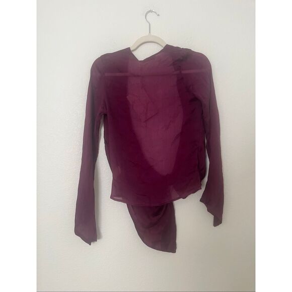 Savannah Morrow Chiara Silk Blouse NEW NWT - Picture 5 of 7